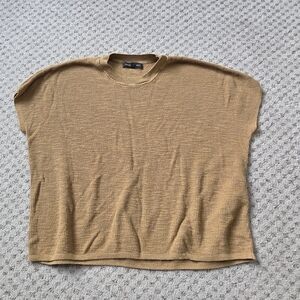 Banana republic linen blend top